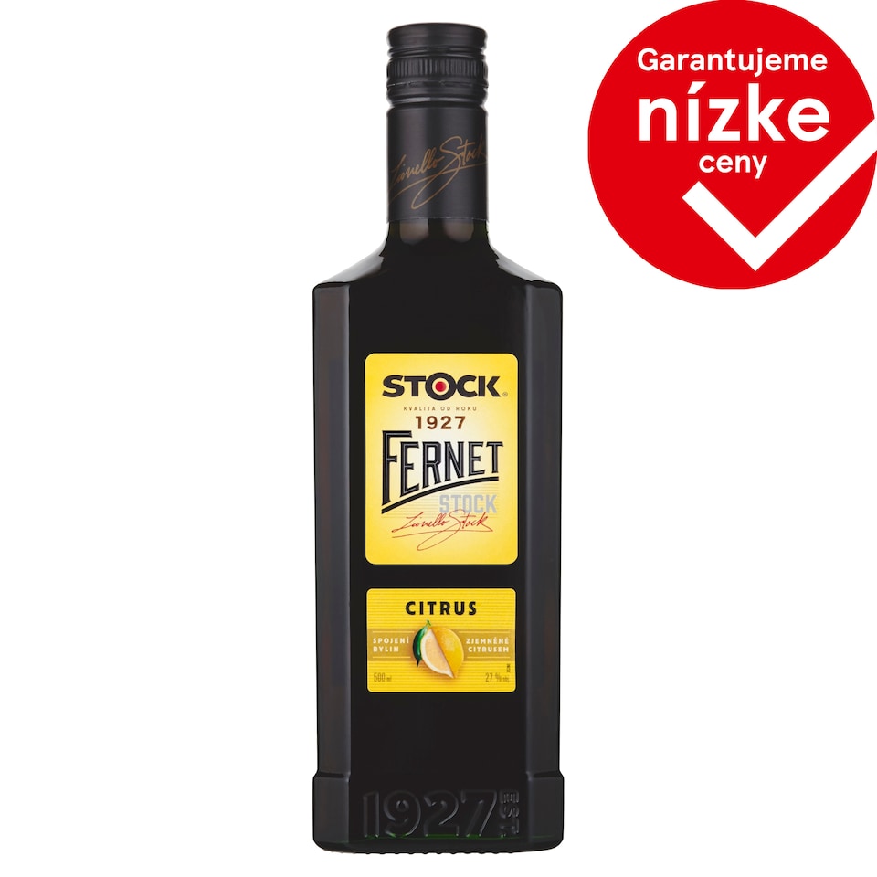 Stock Fernet Citrus 27% 500 ml
