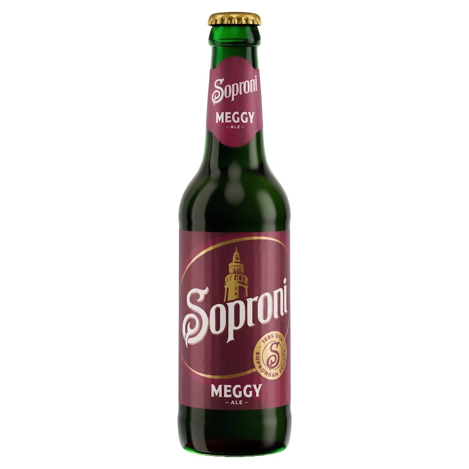 Soproni Meggy Ale meggyes ízesített sörkülönlegesség 4% 330 ml