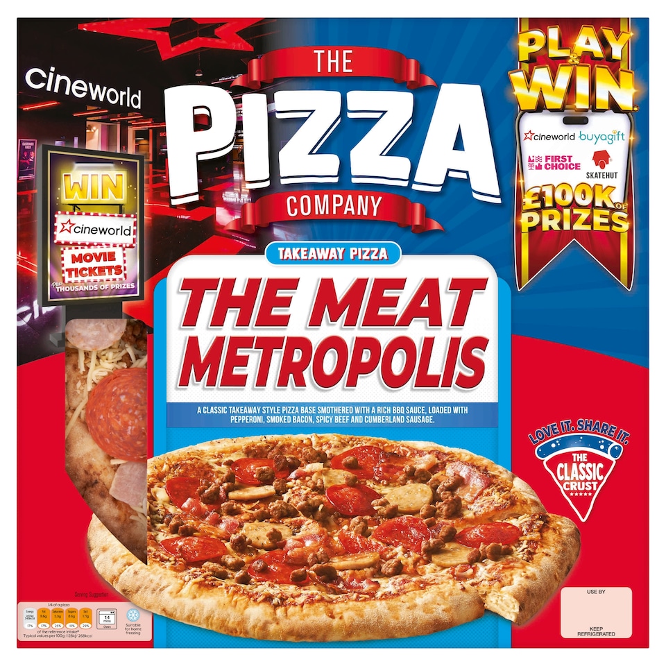 The Pizza Company The Meat Metropolis 497G