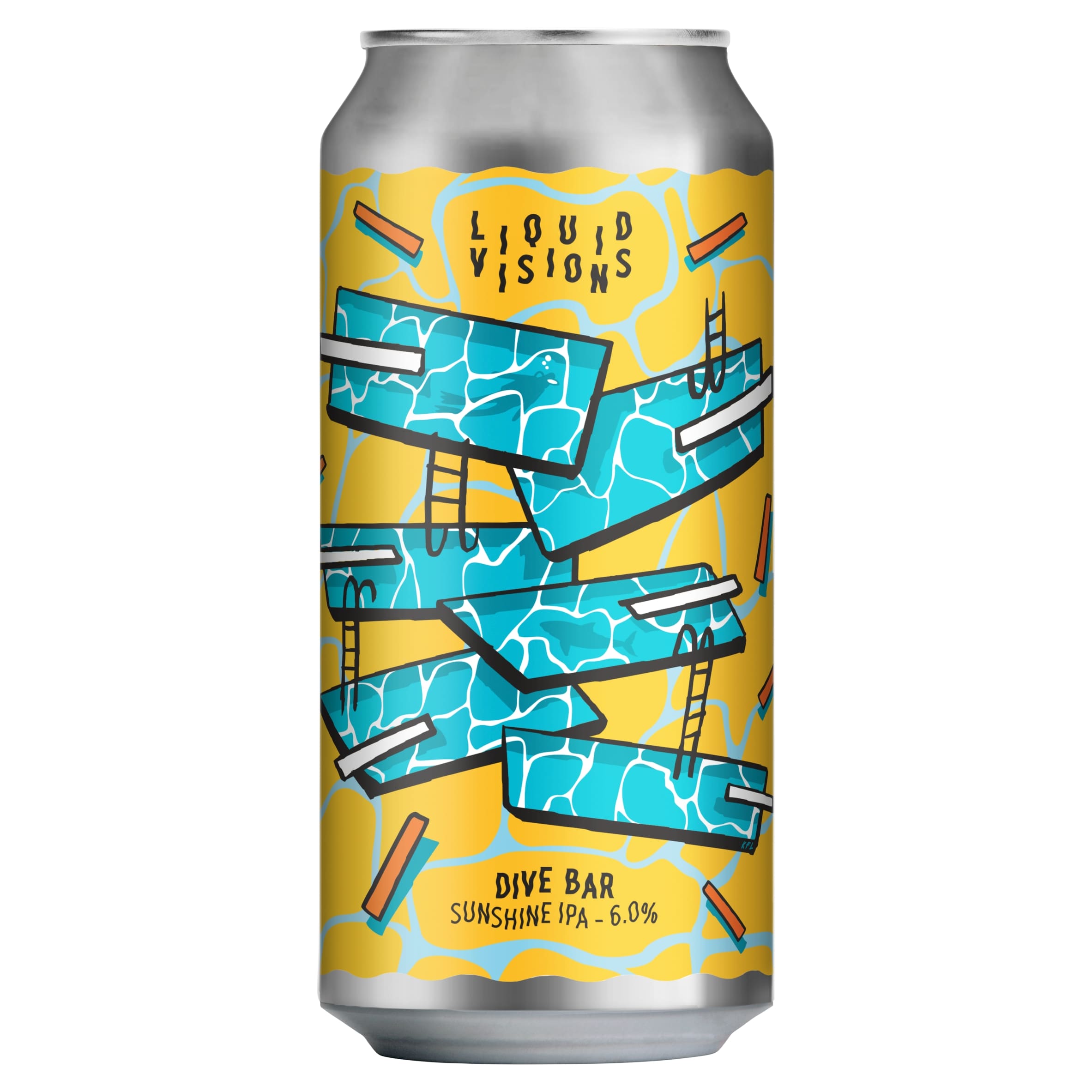 Liquid Visions Dive Bar Sunshine IPA 440ml