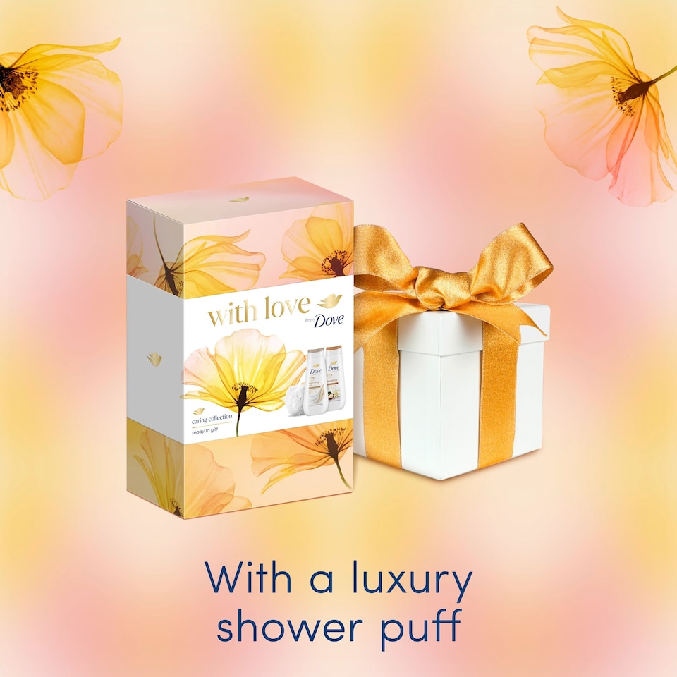 image 1 of Dove With Love Caring Collection Gift Set