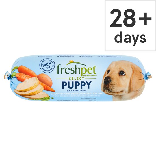 Freshpet Puppy Chicken, Vegetable And Rice Dog Food 680G Tesco Groceries