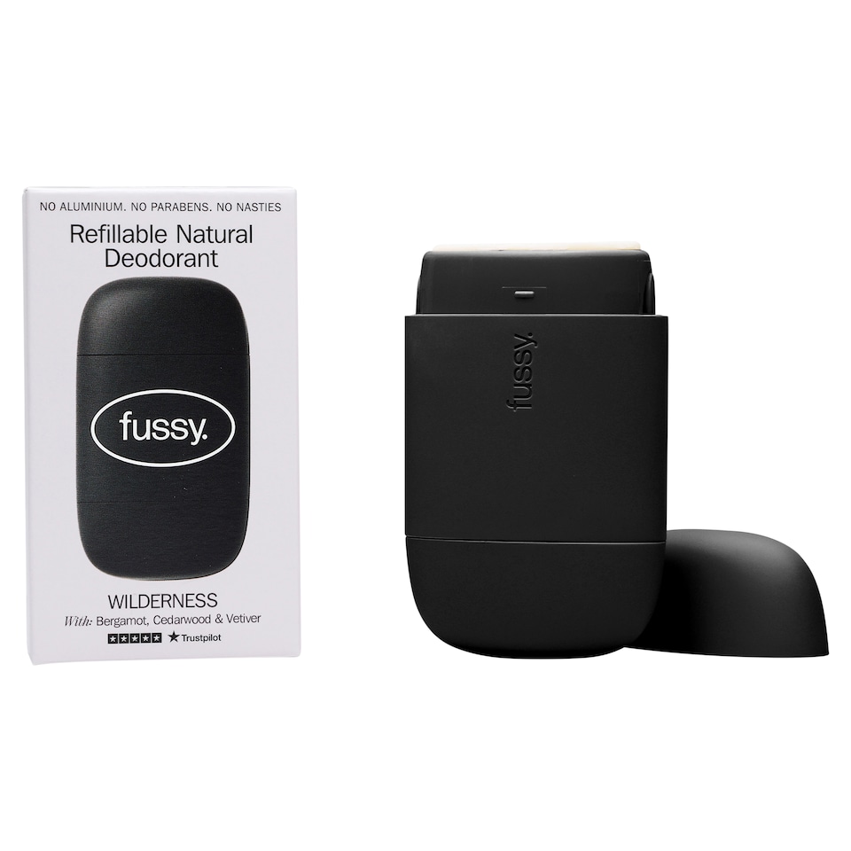 Fussy Refillable Natural Deodorant Wilderness 40g