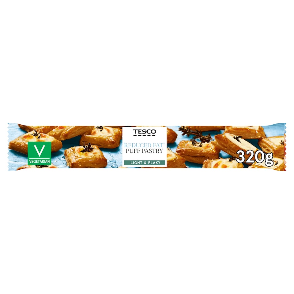 Tesco Reduced Fat Puff Pastry 320g
