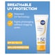 image 3 of NIVEA SUN Breathable UV Face Sensitive Sun Cream SPF50+ 40ml