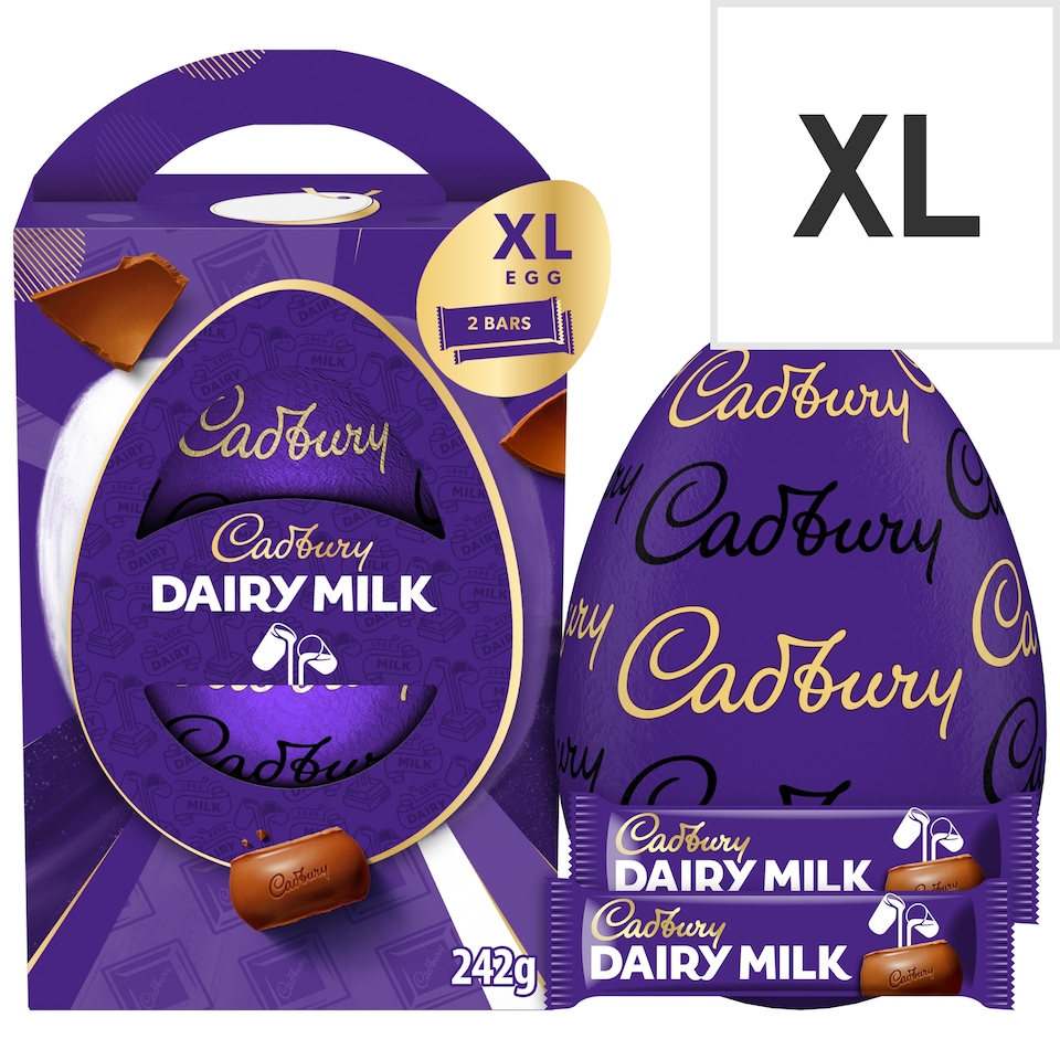 Cadbury Dairy Milk Shell Easter Egg 242g