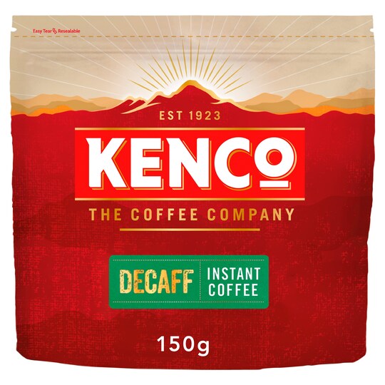 Kenco Decaff Instant Coffee Refill 150G Tesco Groceries