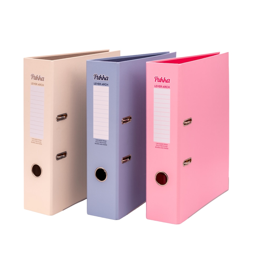 Pukka Pistachio Lever Arch Assorted