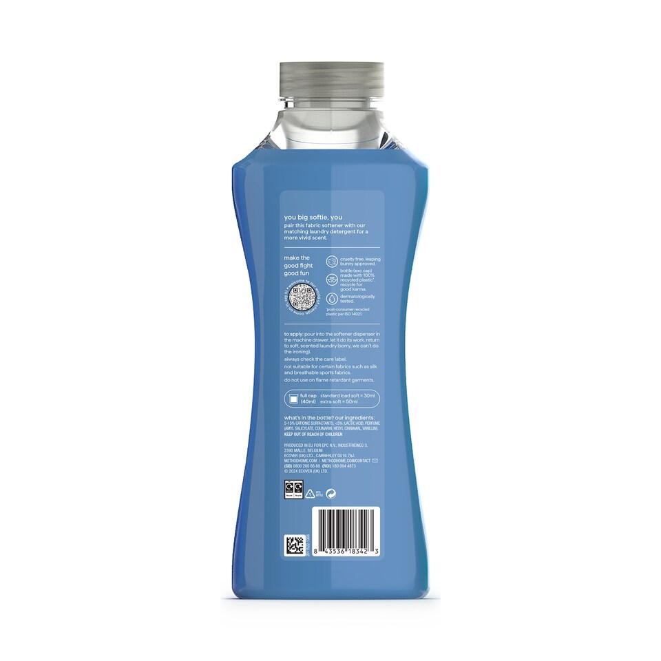 image 1 of Method Fabric Softener Berry Splash 990ml 33W