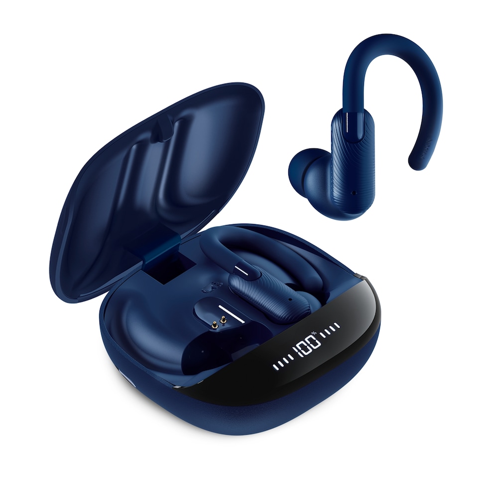 image 1 of Mixx Streambuds Sports True Wireless Earphones Blue
