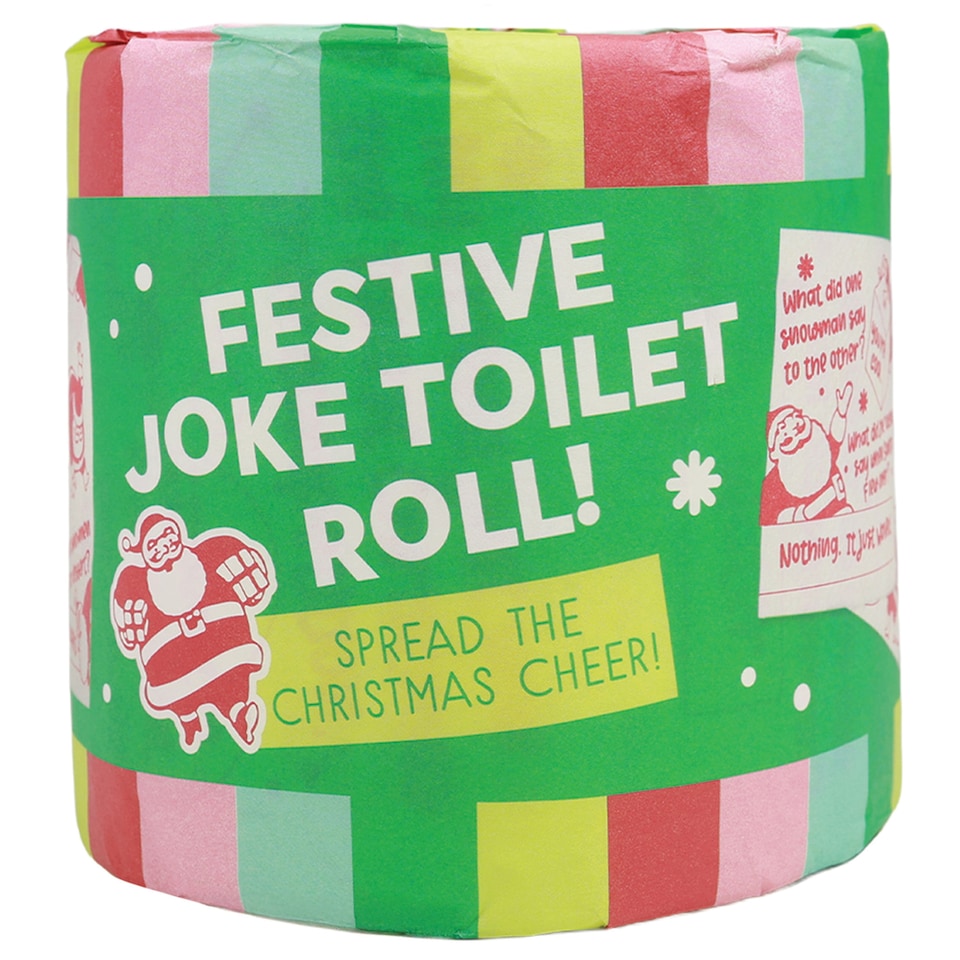 image 1 of Christmas Jokes Toilet Roll 