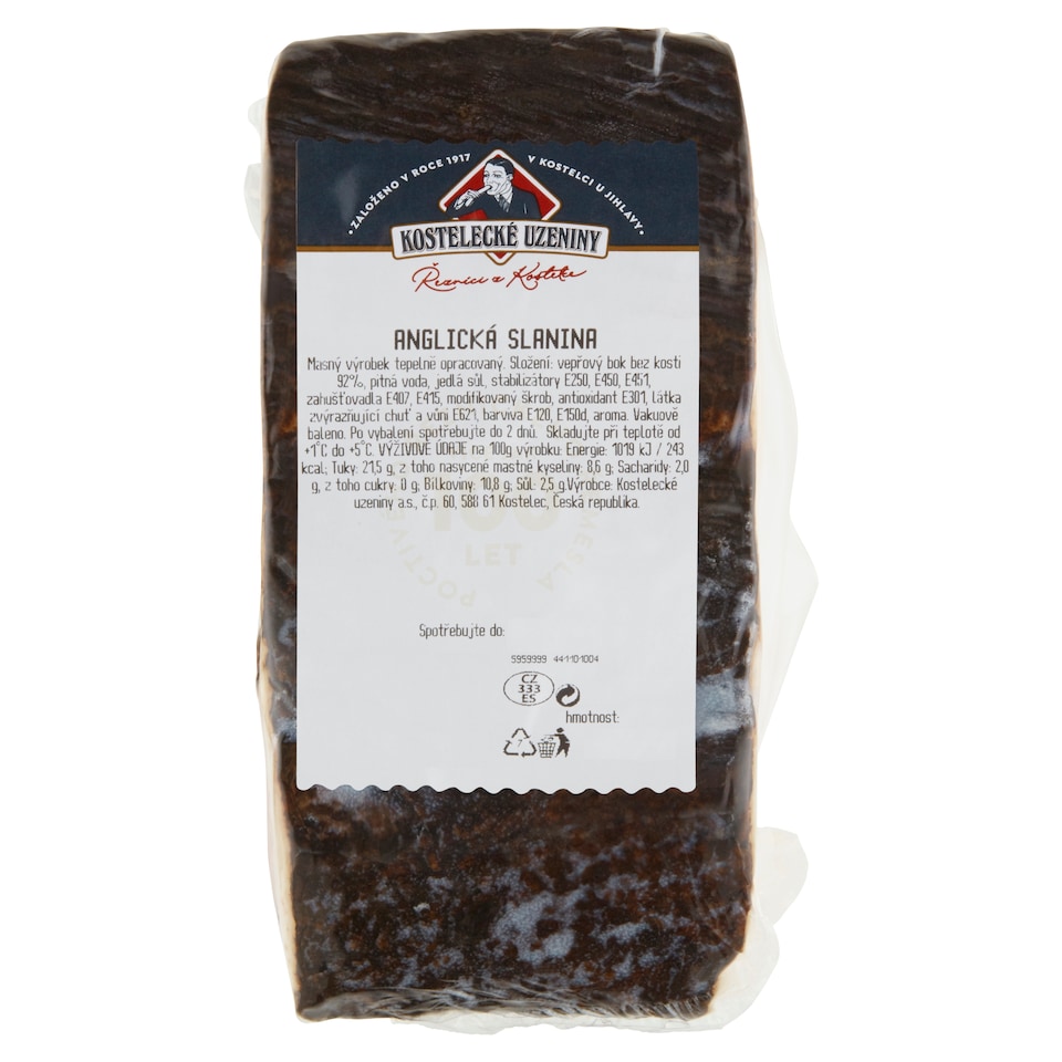 image 1 of Kostelecké Uzeniny English Bacon