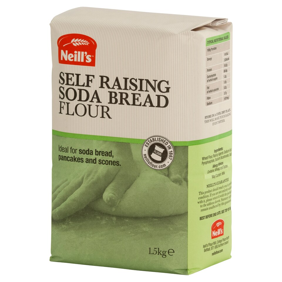 Neill's Self Raising Soda Bread Flour 3Kg