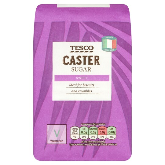 Tesco Caster Sugar 1Kg Tesco Groceries