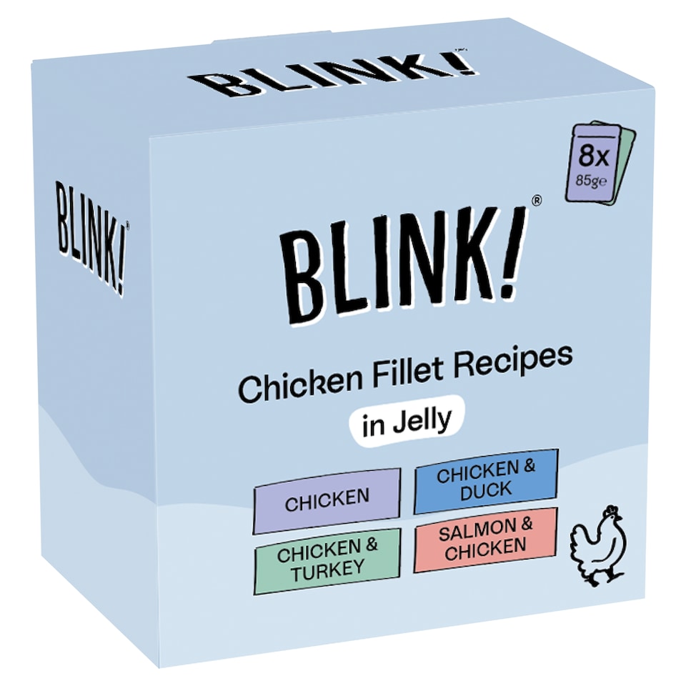 Blink Cat Food Chicken Multipack 8 X 85G