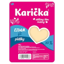 Karička Eidam 30 % plátky fit 100 g