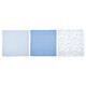 image 2 of Fred & Flo Safari 3 Pack Muslin Cloths