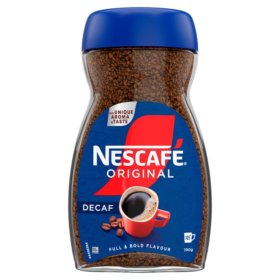 image 1 of Nescafe Original Decaf Instant Coffee 190g