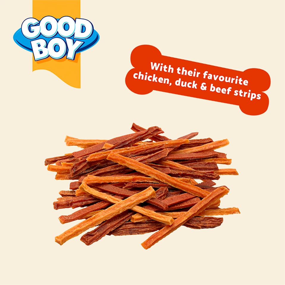 image 1 of Good Boy Wagtastic Assorted Meat Strips 300G