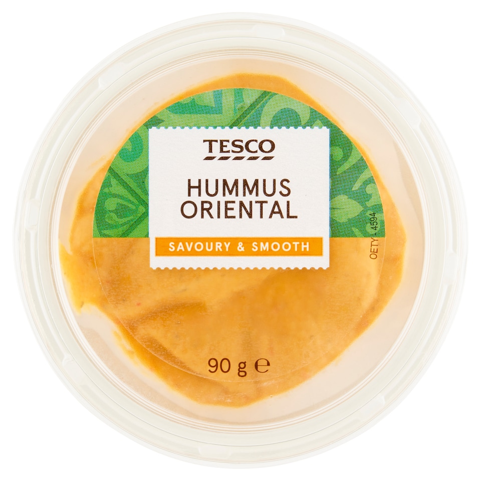 Tesco Hummus Oriental 90g