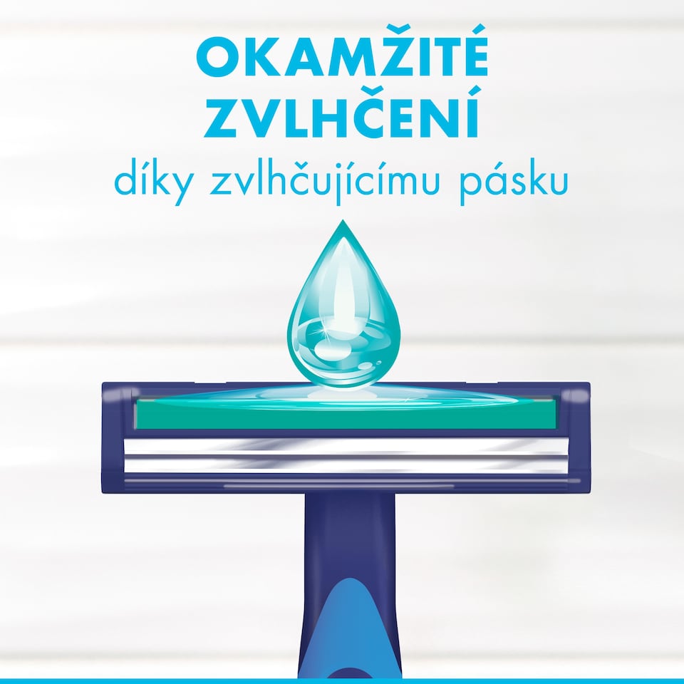 Obrázek 1 pro produkt Gillette BlueII Plus Pánská Pohotová Holítka 14 ks