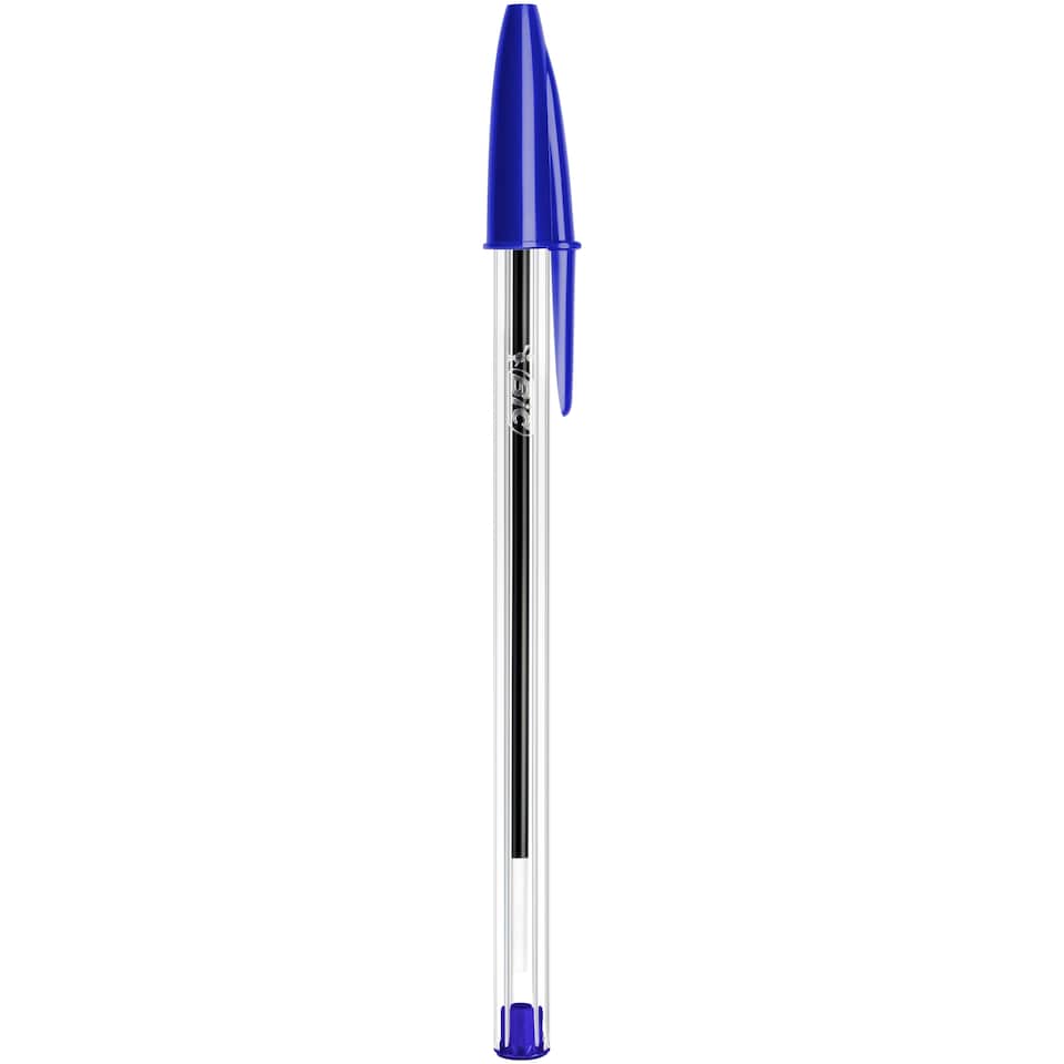 image 1 of BIC Cristal Pens Blue Ballpoint 10 Pack 