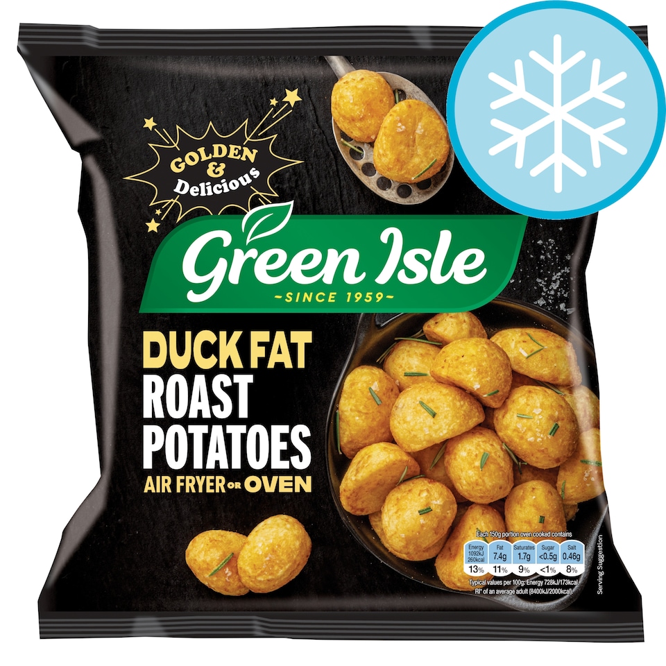 Green Isle Duck Fat Roast Potatoes 700g