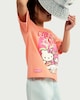 image 3 of Hello Kitty Pure Cotton California Sun T-Shirt in Coral