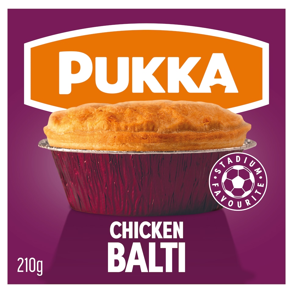 Pukka Chicken Balti Pie