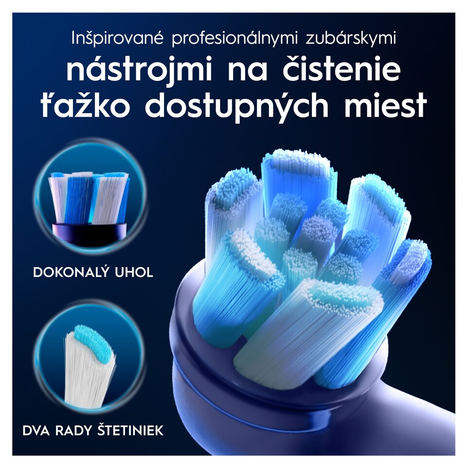 image 1 of Oral-B iO Series Ultimate Clean, originálne čistiace hlavice, štetinky CrissCross, 4