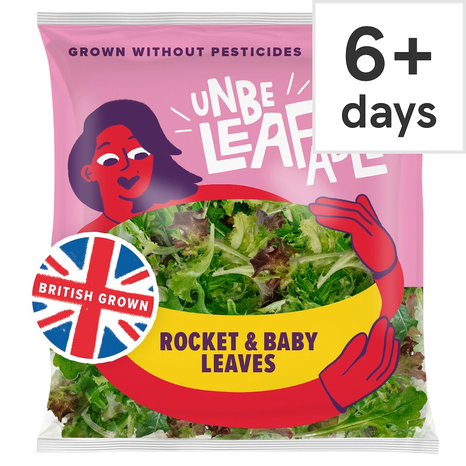 image 1 of Unbeleafable Rocket & Baby Leaves 80g