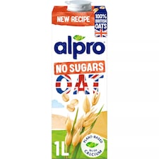 Alpro Oat No Sugar Long Life Dairy Free Drink 1L