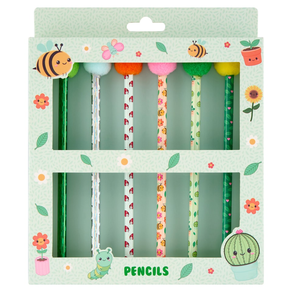 Pencils 6 pcs