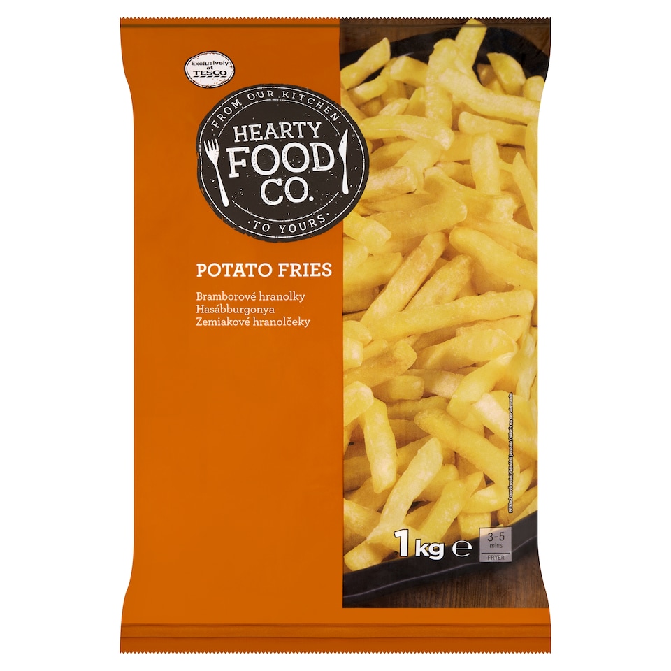 Hearty Food Co. Zemiakové hranolčeky 1 kg