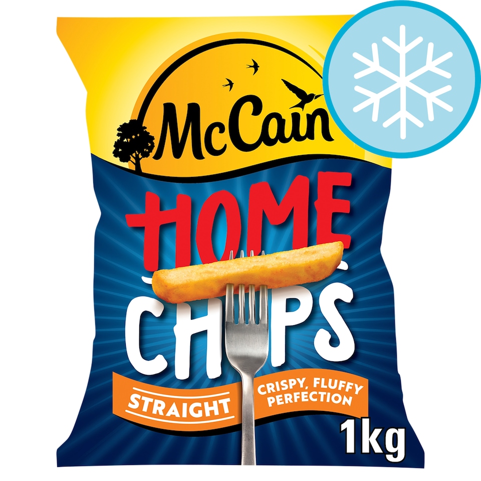 image 1 of McCain Home Chips Straight Cut 1kg