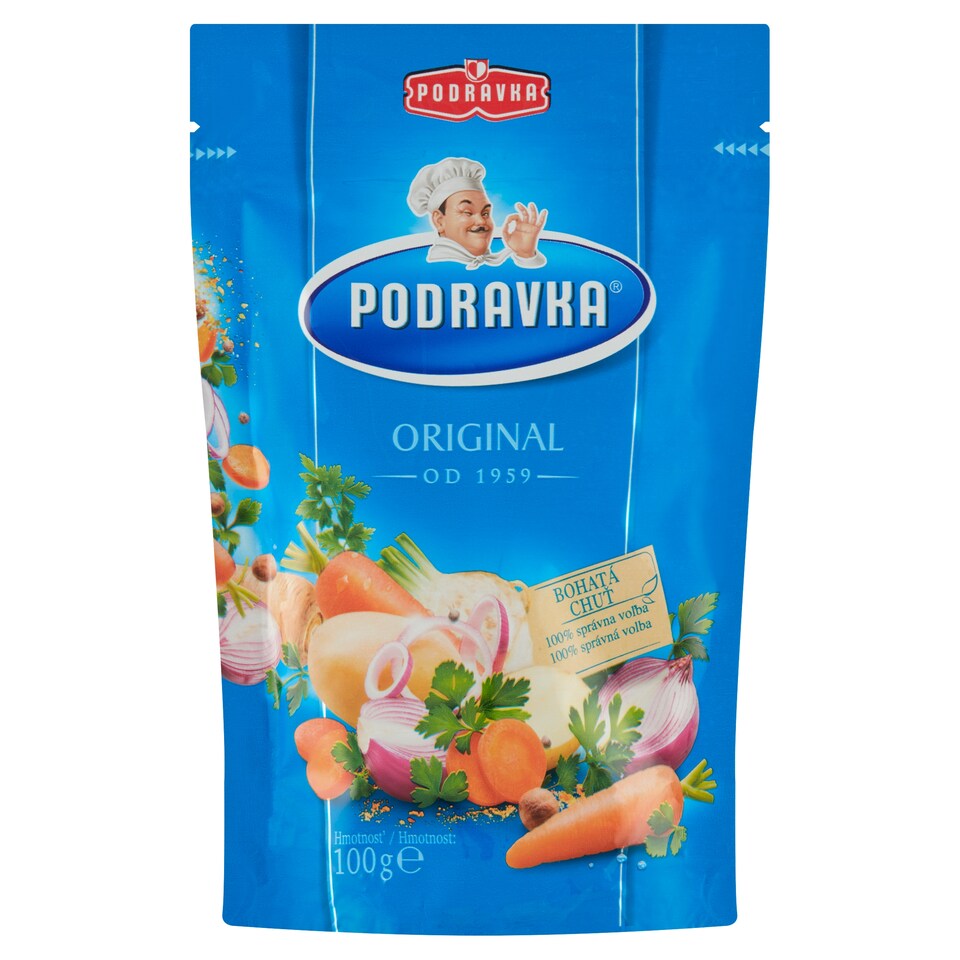 Obrázek 1 pro produkt Podravka Přísada do jídel sypký kořenící přípravek 100g