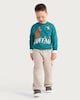 image 2 of Gruffalo Cotton Rich Sweatshirt in Green