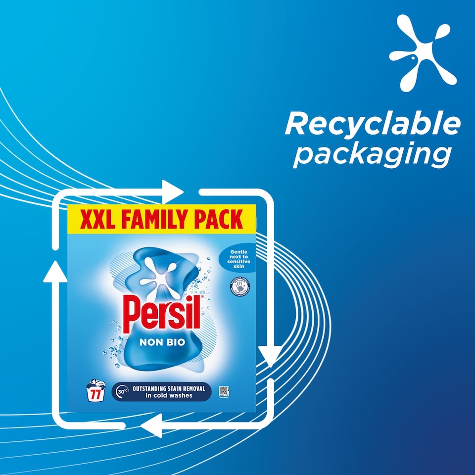 image 1 of Persil Non Biological Washing Powder 77 Washes 3.85Kg