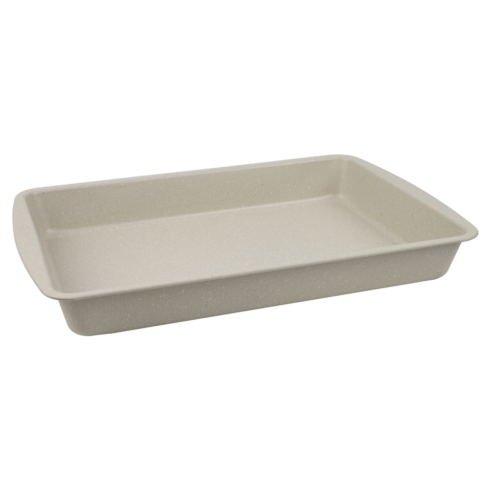 image 1 of Go Cook Ecru Roaster Large 38X25.5Cm