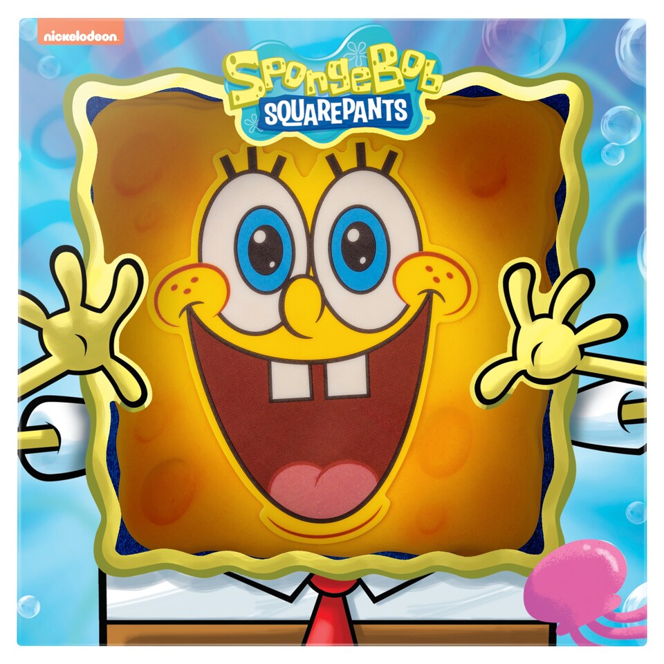 Spongebob Squarepants Celebration Cake - Raspberry and Vanilla