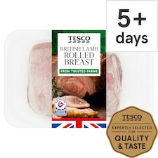 Tesco British Lamb Boneless Rolled Breast Joint