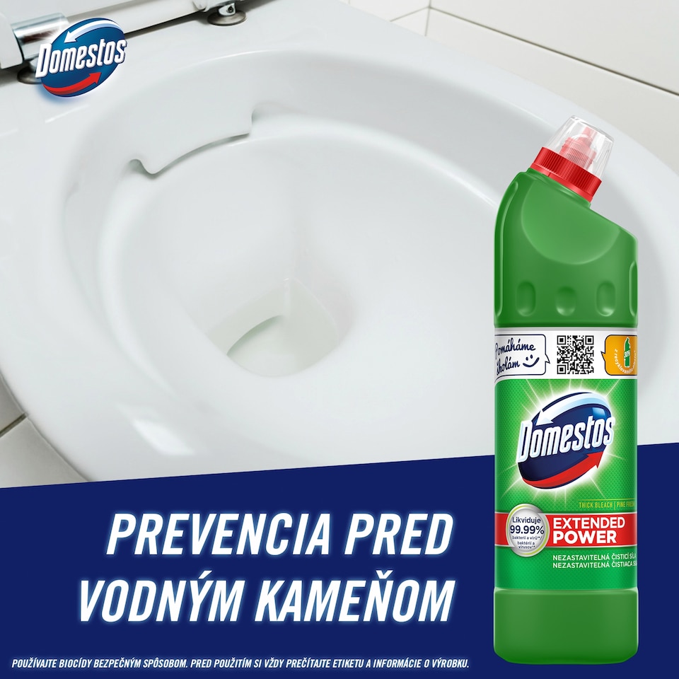 obrázok 1 z Domestos Extended Power Pine 750 ml