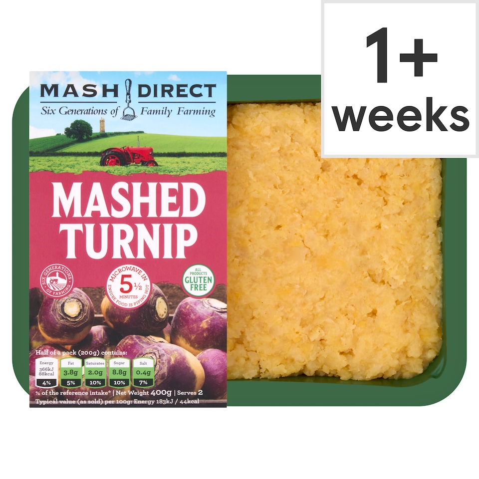 Mash Direct Mashed Turnip 400G