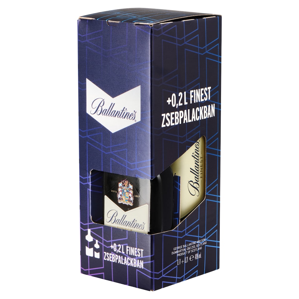 Ballantine's Finest skót whisky 40% 0,7 l + 0,2 l