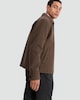 image 3 of The F&F Edit Textured Zip Through Jacket in Brown