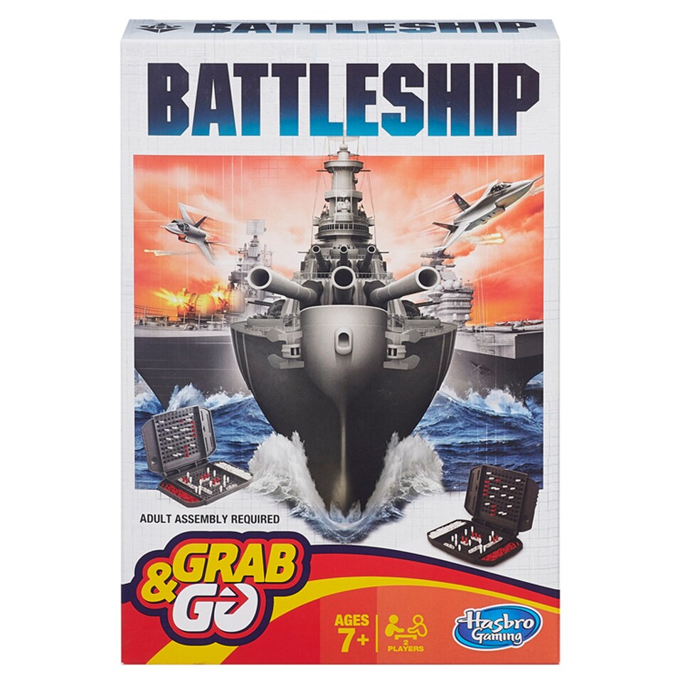 HASBRO BATTLESHIP GRAB AND GO GAME