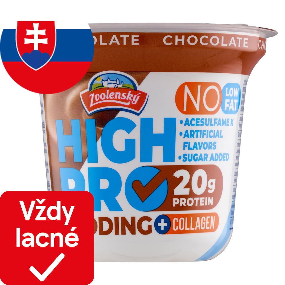 obrázok 1 z Zvolenský High Pro proteínový puding s čokoládovou príchuťou 200 g