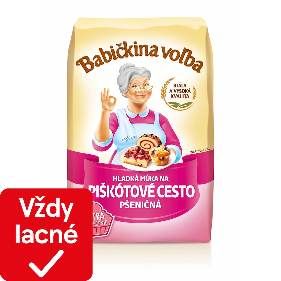 Babičkina Voľba Cake Wheat Flour 1 kg
