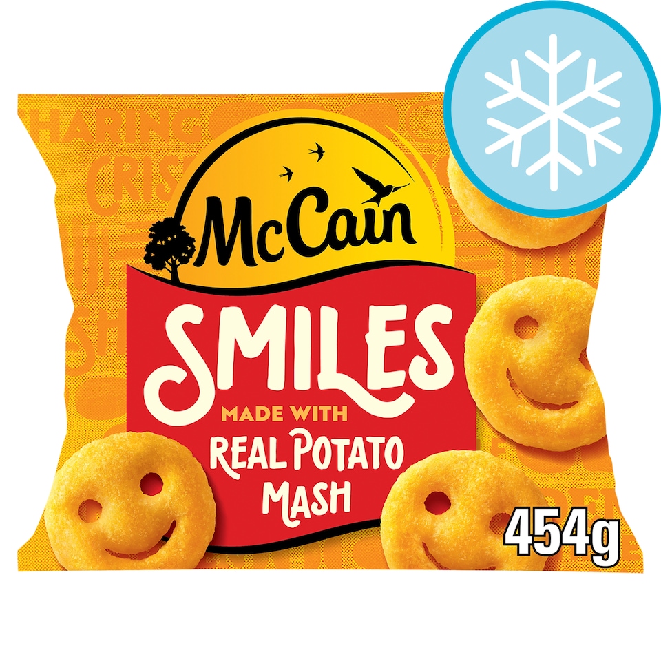 image 1 of McCain Potato Smiles 454G
