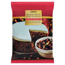 Tesco Mixed Fruit Soaked In Brandy 800G